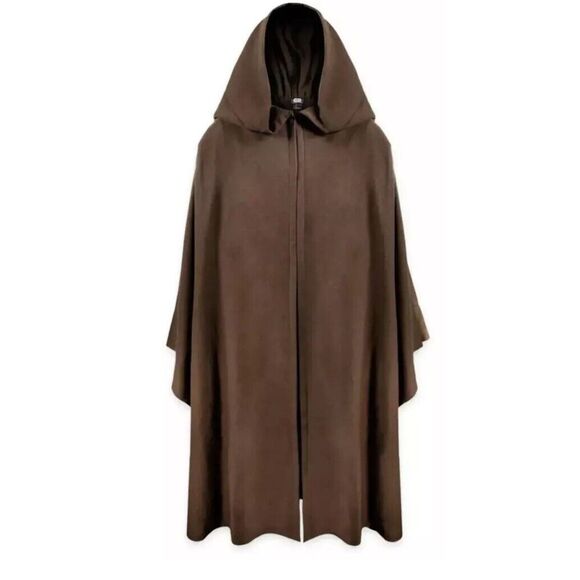 Disney Parks Star Wars Cloak Adult L/XL Jedi‎ Galaxy's Edge Cape Cosplay … - Picture 1 of 3